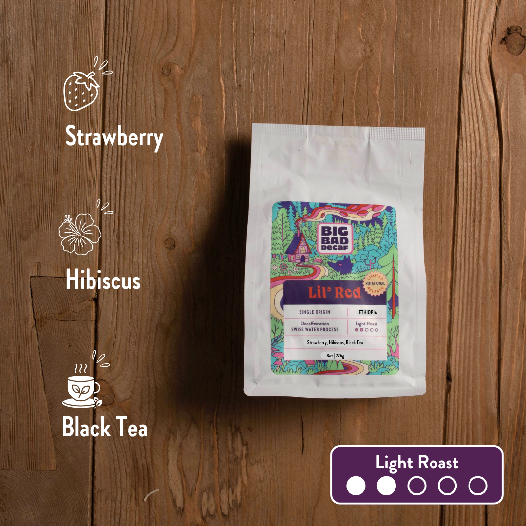 Lil' Red | Decaf Single Origin | Ethiopia Natural | Swiss Water Process Decaffeinated